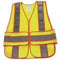 1290-L Mesh Class 2 Lime Reflective Safety Vest
